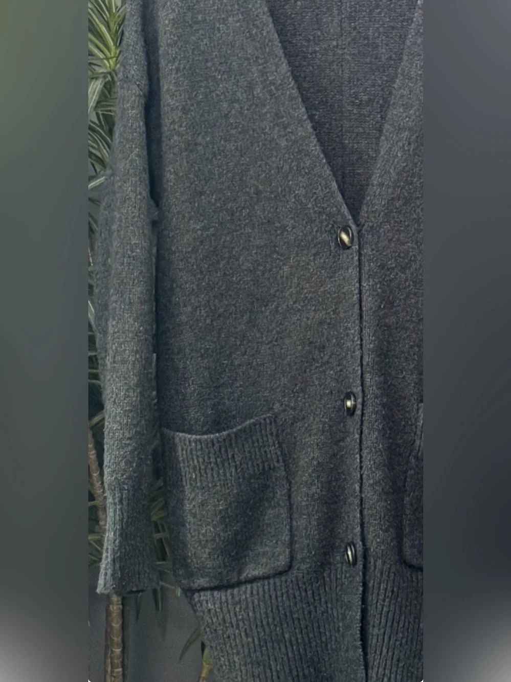 Elodie Long Sleeve Patch Pocket Cardigan